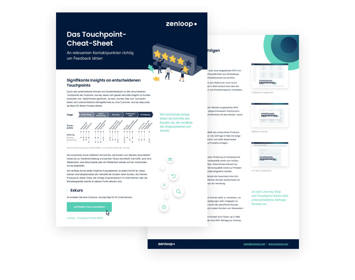 vorschau touchpoint cheat sheet