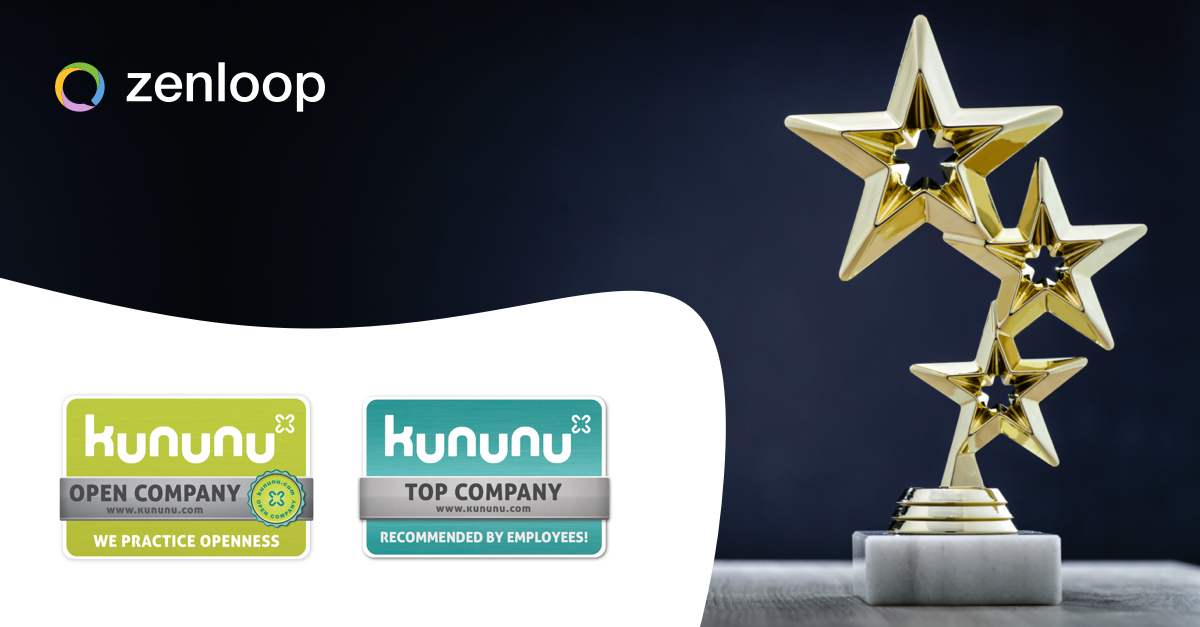 NPS® Software zenloop: “TOP COMPANY and “OPEN COMPANY” Awards